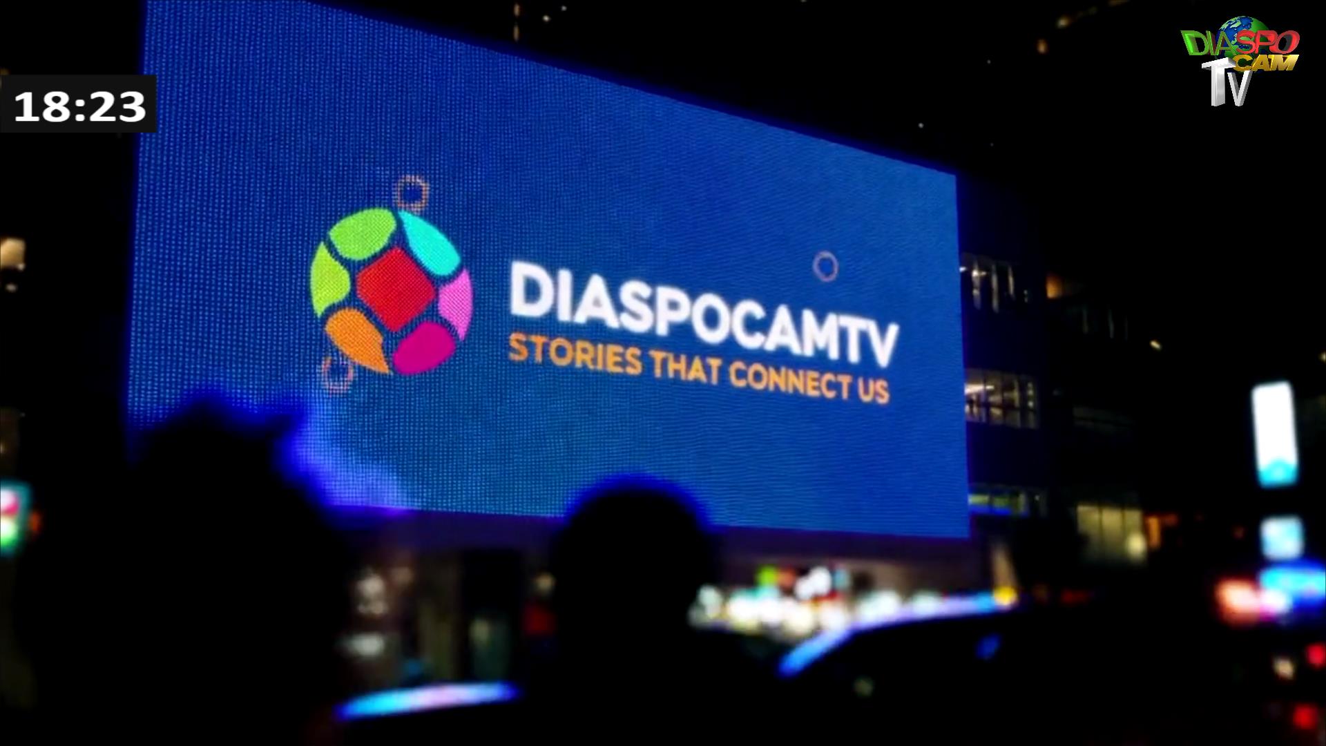 video - LE LANCEMENT DE DIASPOCAMTV.COM