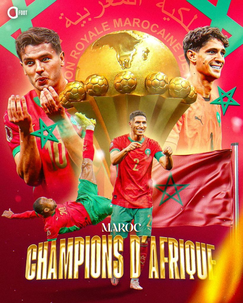 Actualité - 🔴 URGENT : LE MAROC CHAMPION D’AFRIQUE 2025 !!! 🇲🇦