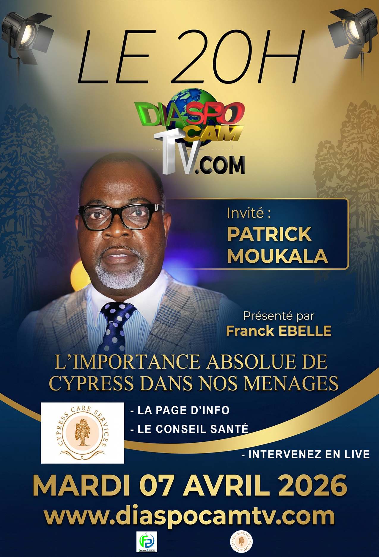 Actualité - Le 20h de la Diaspora avec Patrick MOUKALA