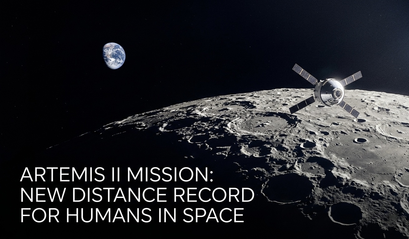 Actualité - Artemis II : Record historique, le voyage le plus lointain réalisé par l’homme 