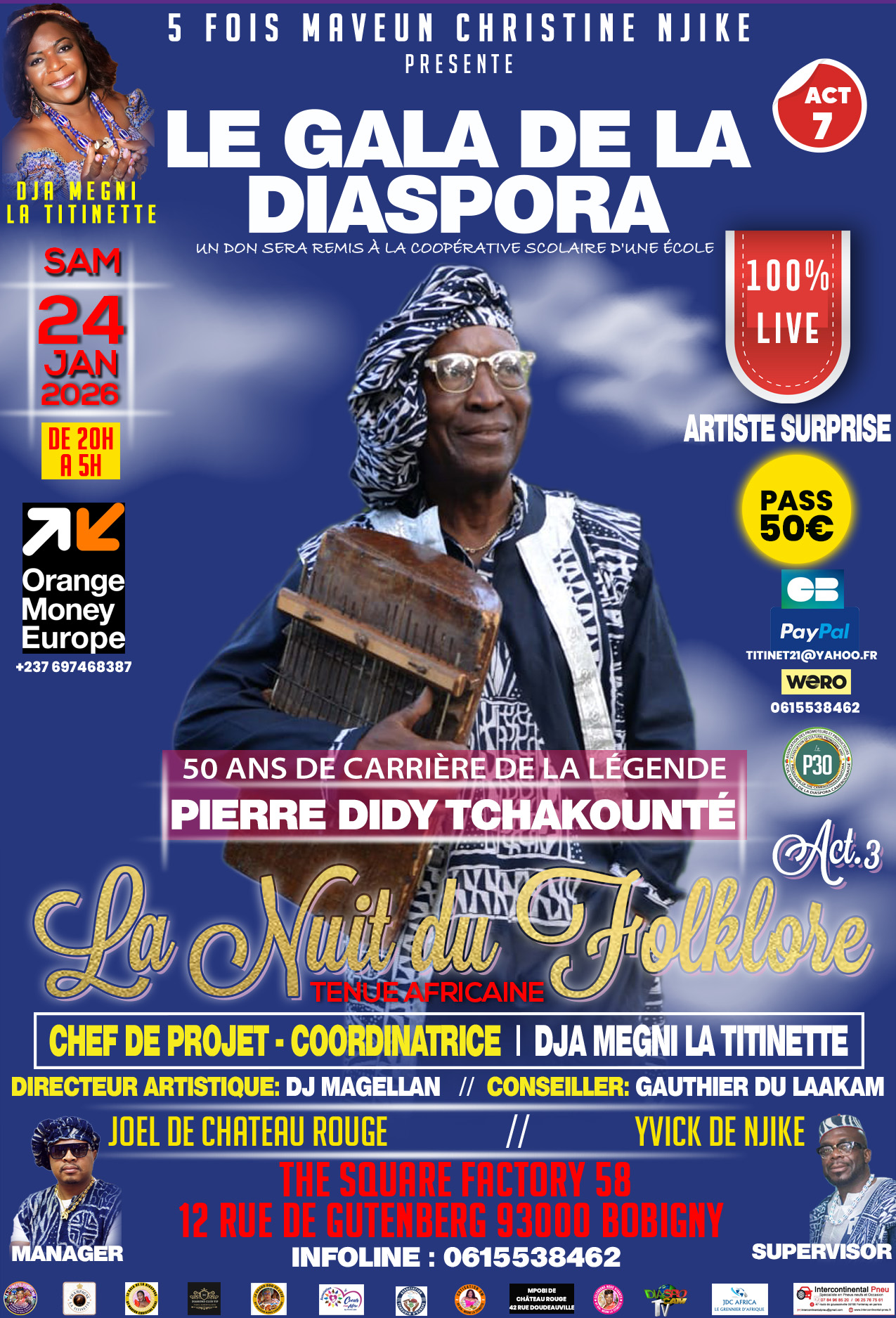Actualité - LE GALA DE LA DIASPORA. ACT7