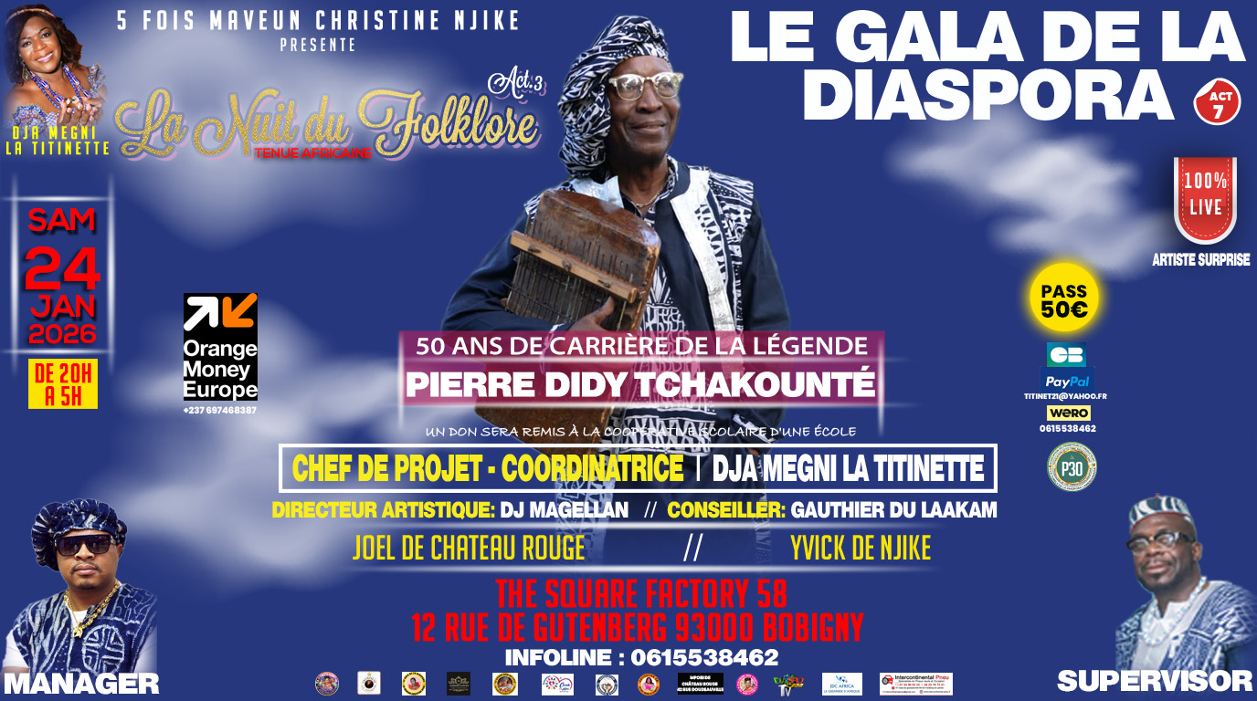video - Pierre Didy Tchakounté vous donne rendez-vous