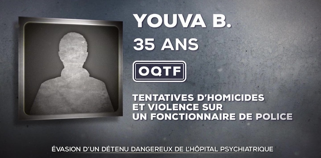 Actualité - Évasion à l'hôpital psychiatrique de Saint-Germain-en-Laye : la traque de Youva B. se poursuit