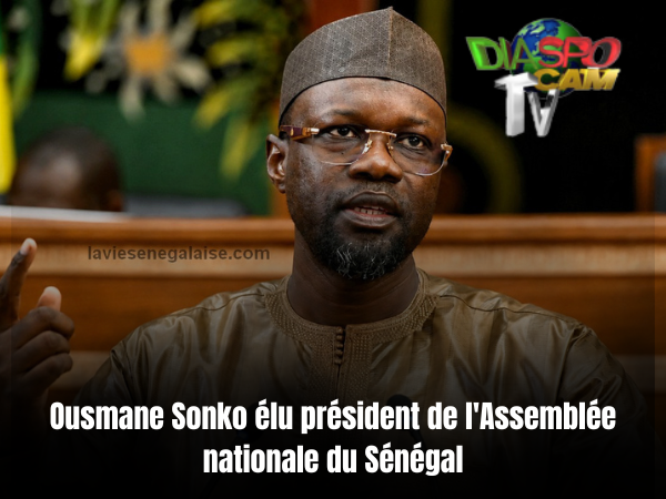 Actualité - Ousmane Sonko élu président de l'Assemblée nationale du Sénégal