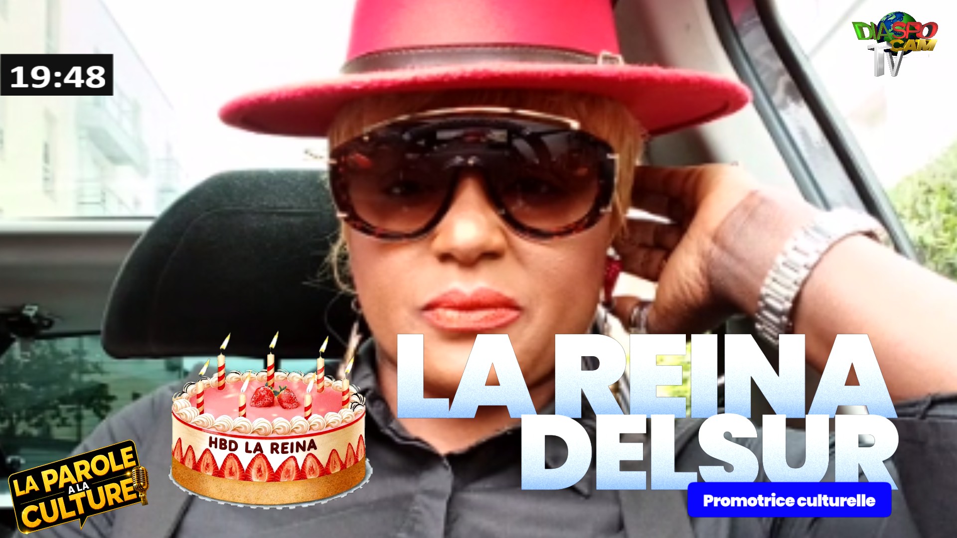 video - LA PAROLE A LA CULTURE AVEC LA REINA DELSUR