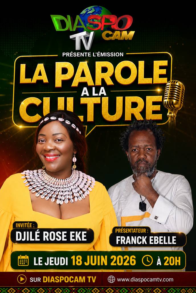 Actualité - LA PAROLE A LA CULTURE  AVEC  DJILÉ ROSE EKE