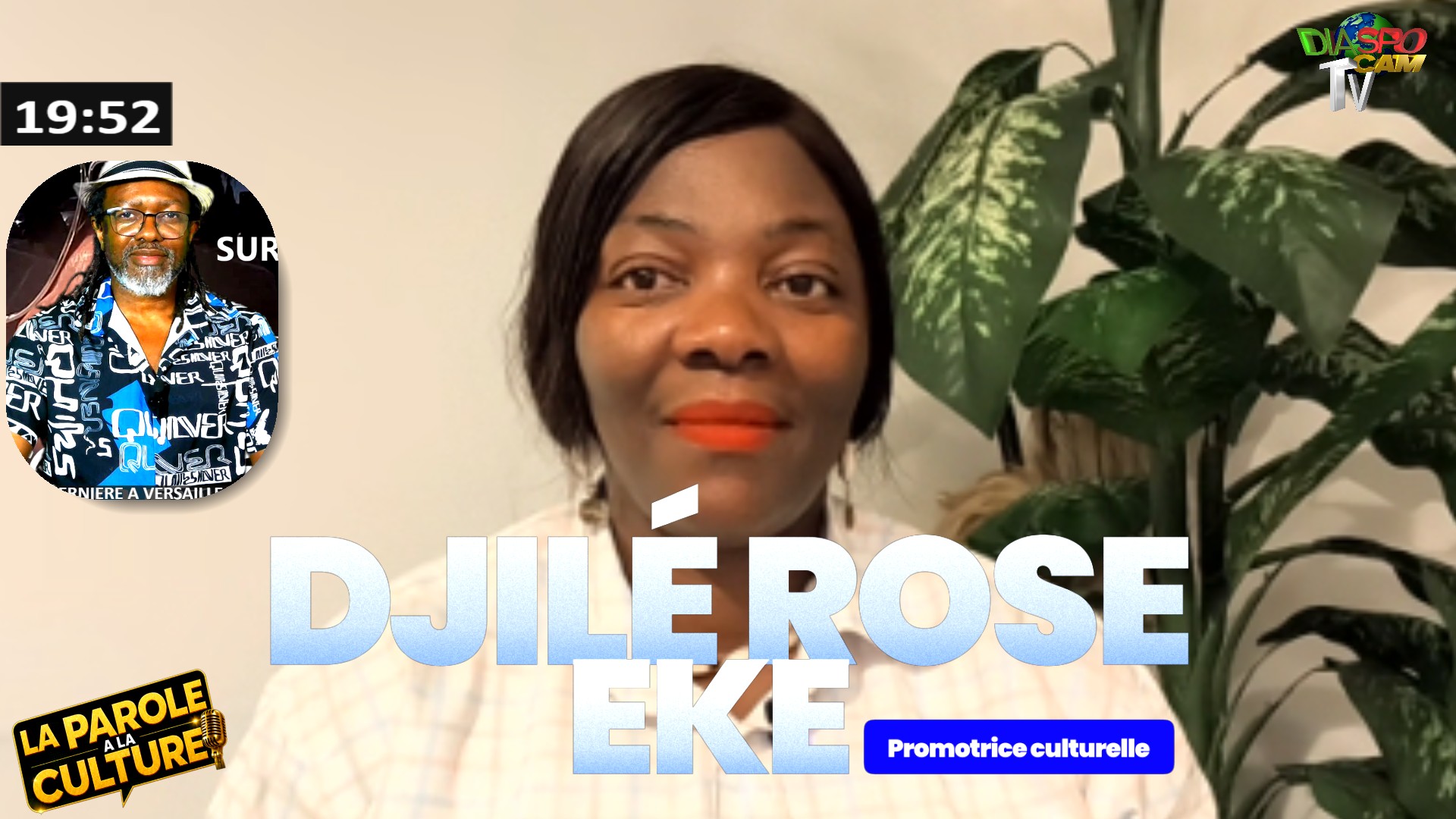 video - LA PAROLE A LA CULTURE AVEC ROSE EKE DJILÉ
