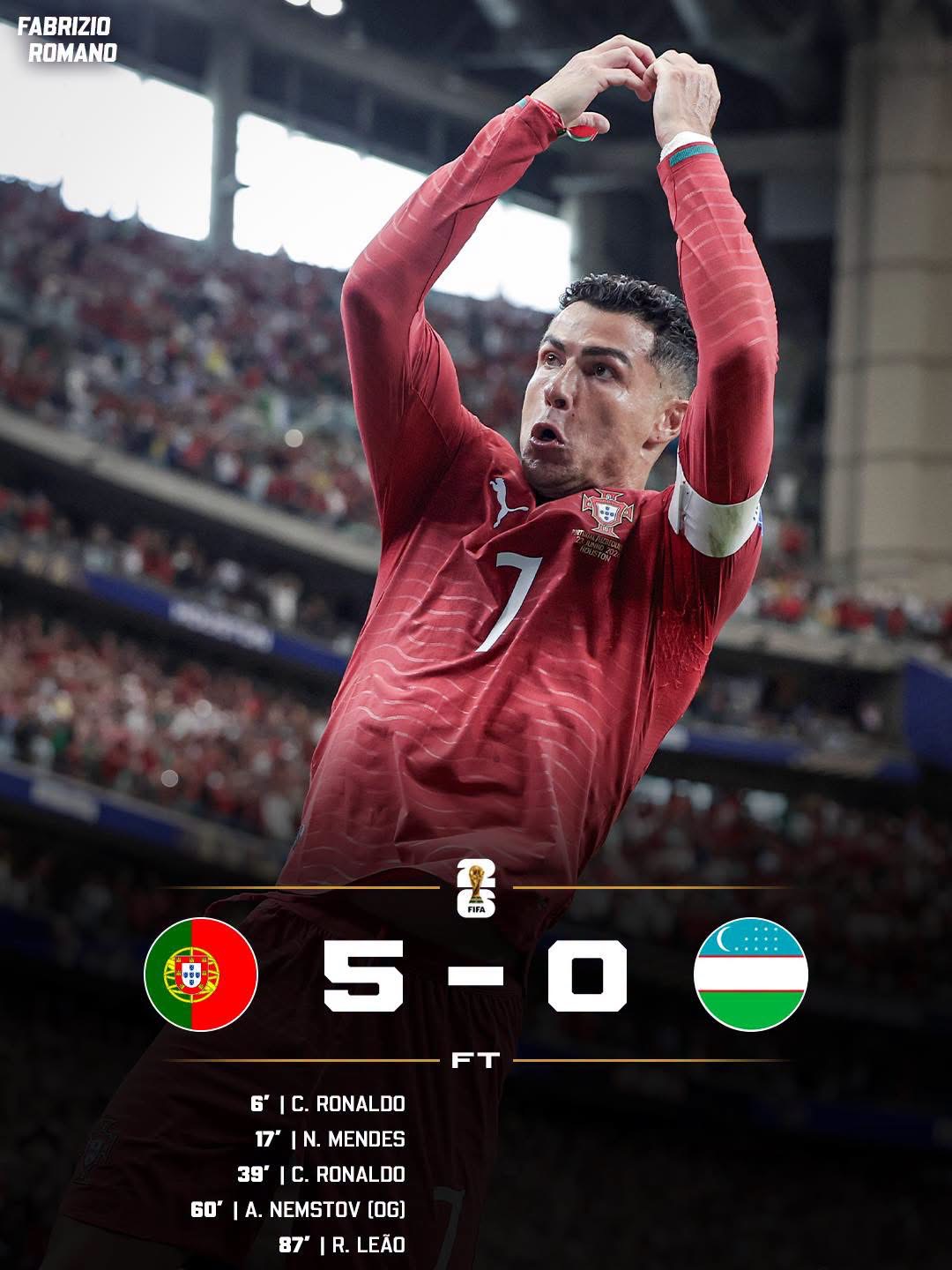video - Portugal vs Uzbekistan