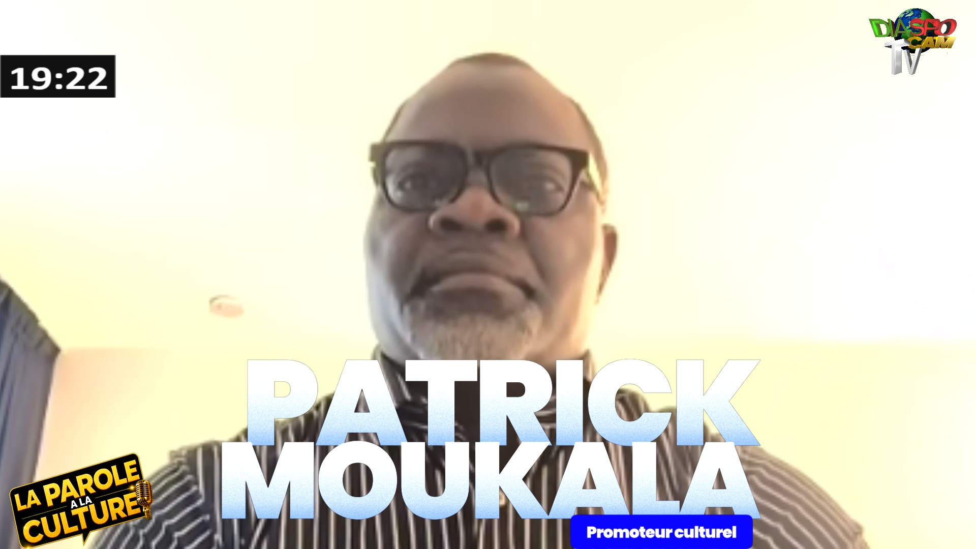 Vidéo - LA PAROLE A LA CULTURE AVEC PATRICK MOUKALA