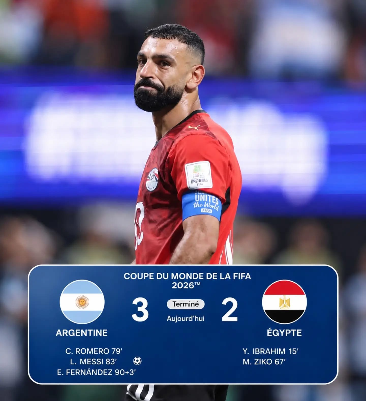 Actualité - Coupe du monde 2026 : l’Argentine renverse l’Égypte dans un match polémique et file en quarts de finale