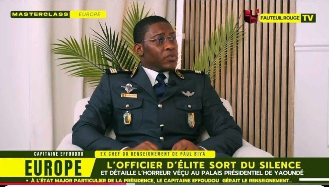 Actualité - Cameroun : en exil, le capitaine Donald Effoudou rompt le silence et formule de graves accusations