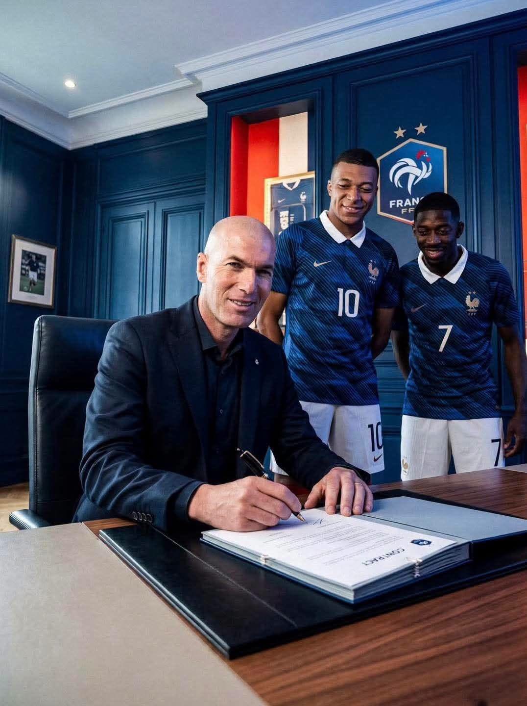 Actualité - Zinédine Zidane prend les commandes des Bleus : « J’ai tout refusé pour vivre ce rêve »