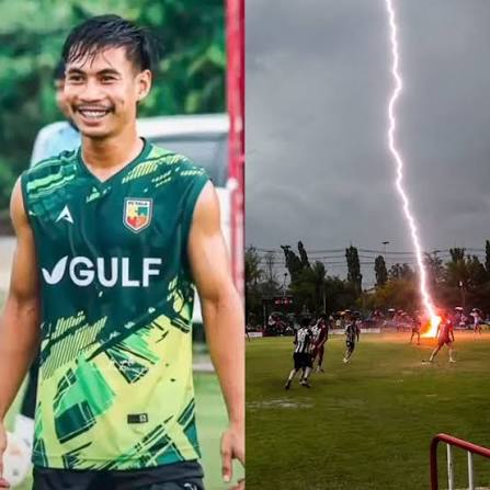 Actualité - DRAME EN THAÏLANDE : UN FOOTBALLEUR DE 24 ANS SUCCOMBE À UN COUP DE FOUDRE EN PLEIN MATCH