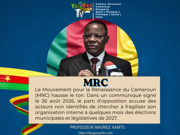 Actualité - MRC : le parti  dénonce une manœuvre de déstabilisation à l’approche des échéances électorales
