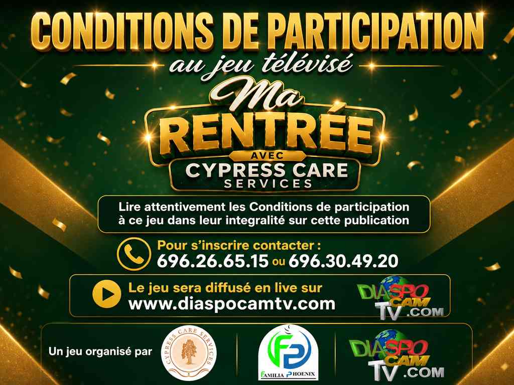 Actualité - CONDITIONS DE PARTICIPATION AU GRAND JEU