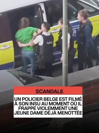 Actualité - Nivelles : une vidéo montrant une femme menottée frappée au visage par la police suscite l'émotion, une enquête ouverte