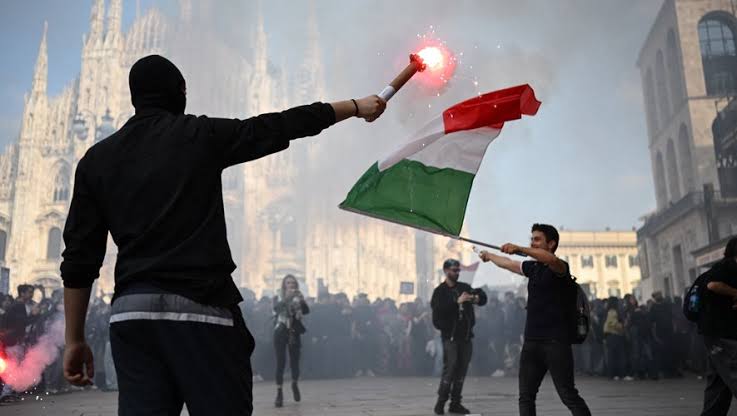 Actualité - Rome et les grandes villes italiennes sous le signe de la contestation : une journée de mobilisation nationale